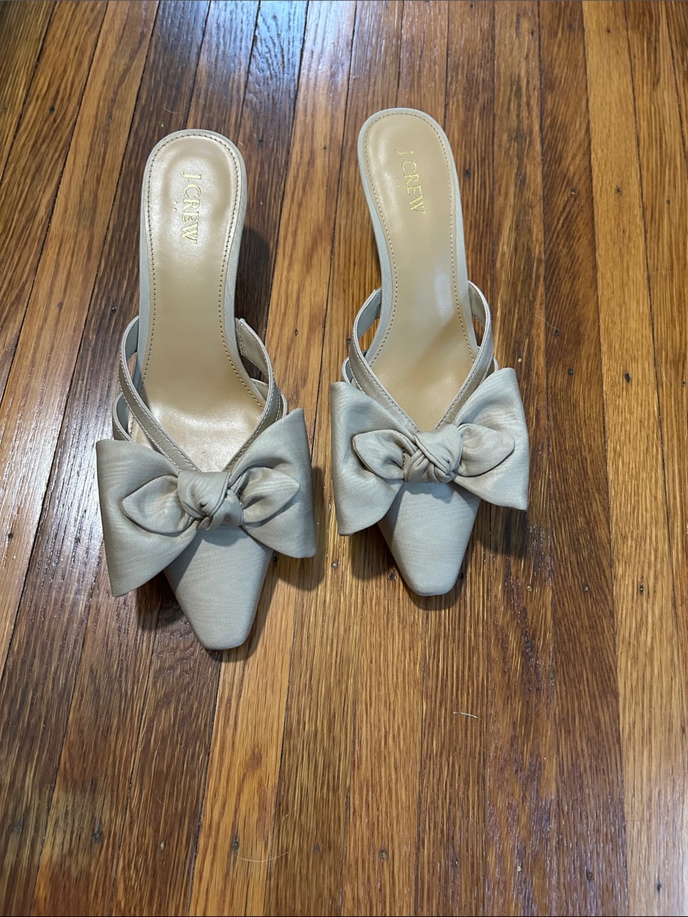 J. Crew Women's Snip-Toe Bow Mules